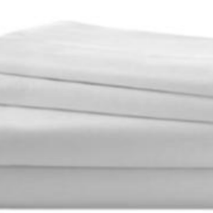 T180 WHITE SHEETS & PILLOW CASES 55% COTTON 45% POLYESTER