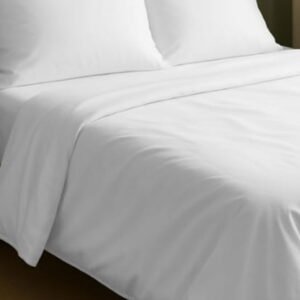 T200 WHITE SHEETS & PILLOW CASES 60% COTTON 40% POLYESTER